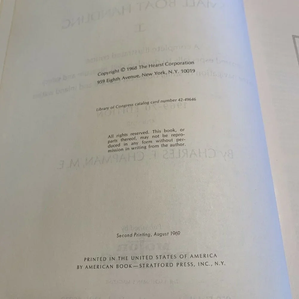Chapman Piloting Seamanship & Small Boat Handling Vintage Hardcover Book 1969-70 - Picture 6 of 7